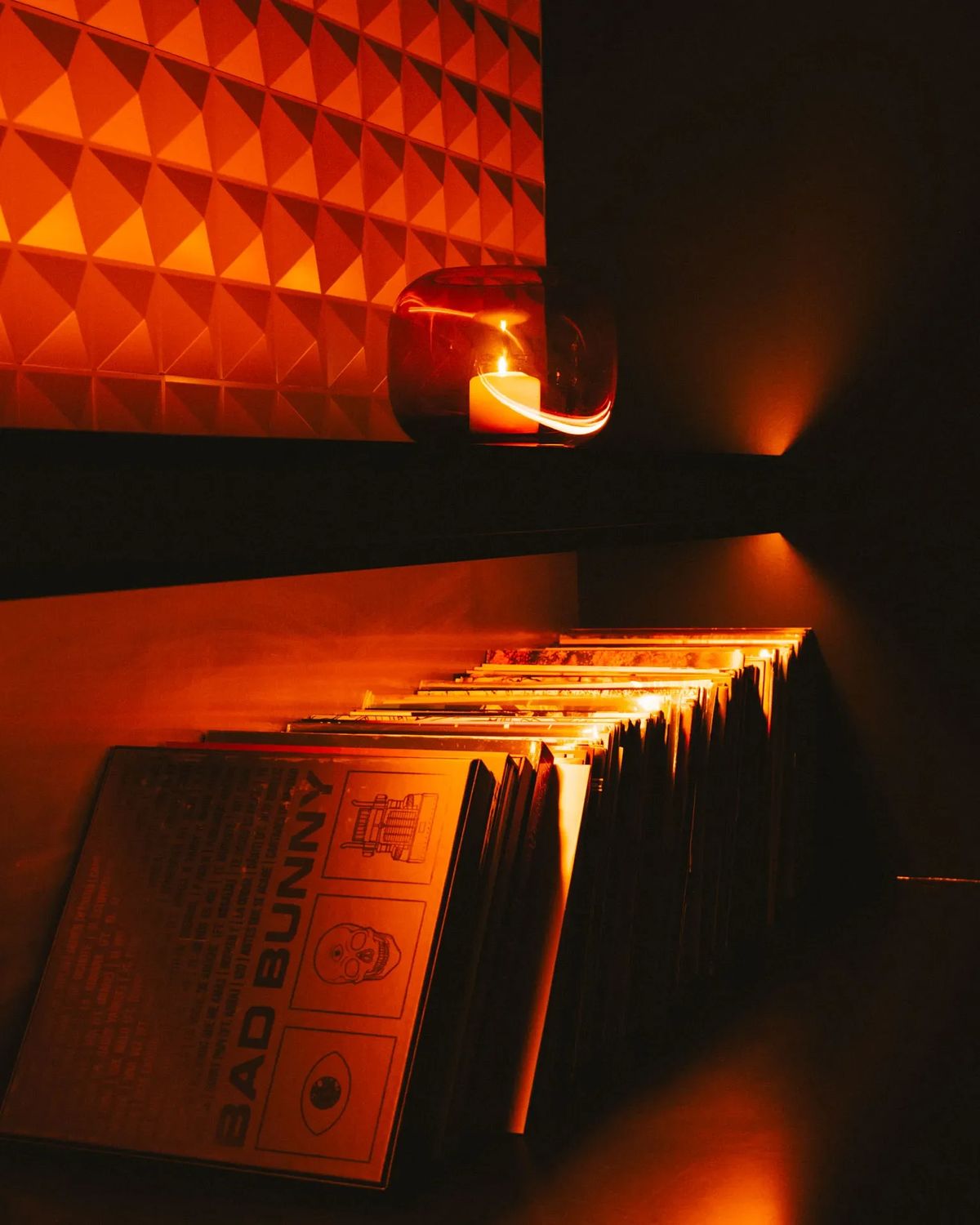 Records by candlelight
